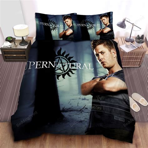 supernatural bed sheets|dean winchester supernatural bedding.